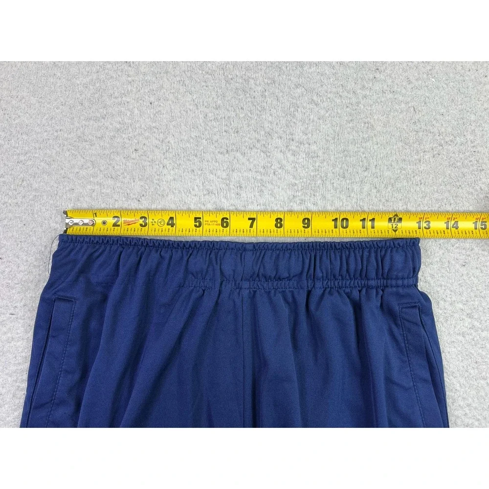 Nike Dri-FIT‎ Shorts Boys XL Navy Blue Athletic Training Basketball Swoosh Logo